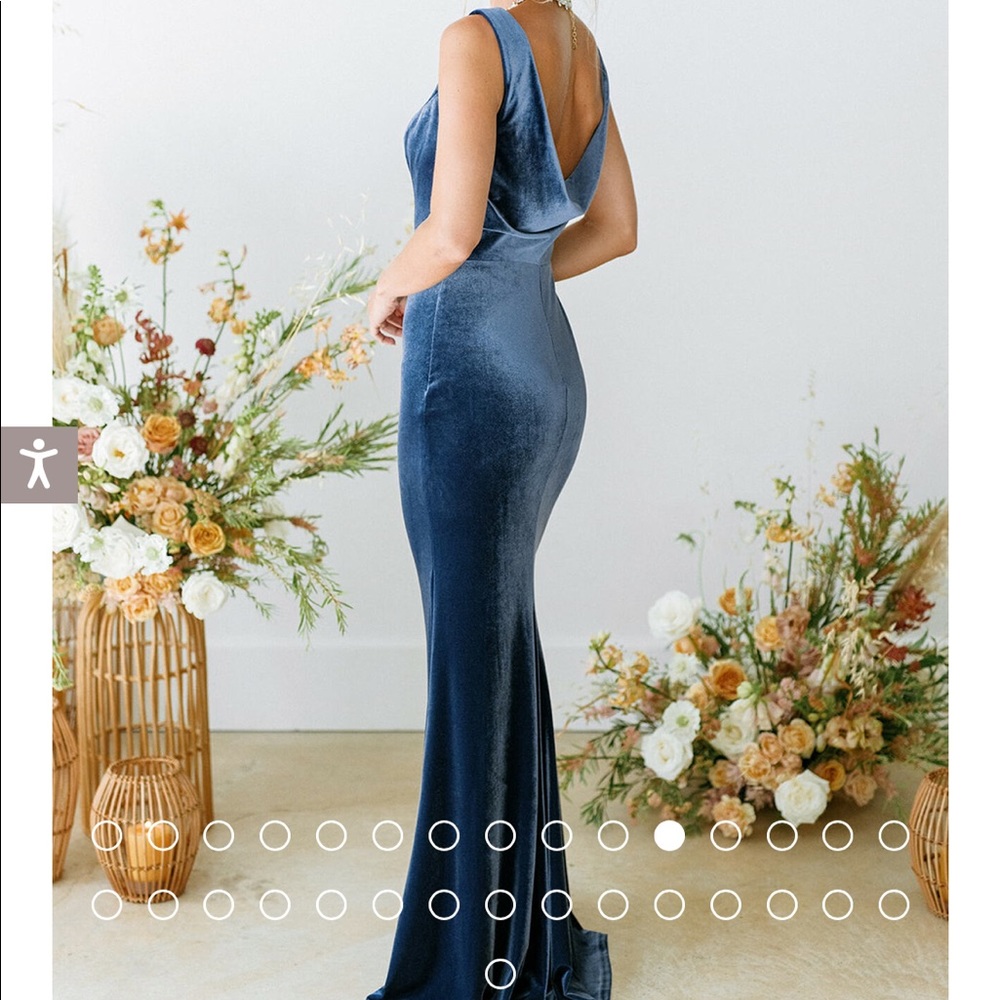 Dakota Emerald green velvet dress- size 0